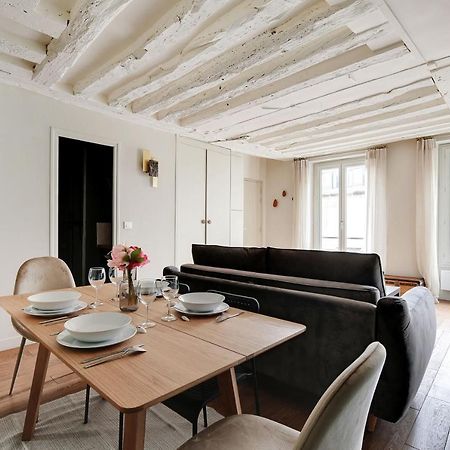 Chic Apartment -1Br-4P- Haut Marais - Republique Париж Екстер'єр фото